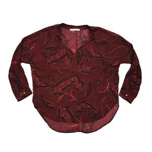 Abercrombie & Fitch paisley blouse (Size S)